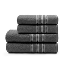 Toalha de Banho Festiva Camesa 62cm x 120cm Cinza