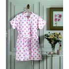 Roupão Feminino Dohler Aveludado Fiori Estampado Formosa P