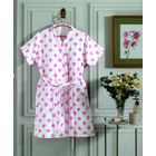 Roupão Feminino Dohler Aveludado Fiori Estampado Formosa G