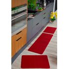 Jogo de Cozinha Oásis 03 Peças Relevo Vermelho