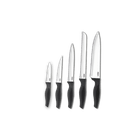 Conjunto de Facas Brinox 5 Peças Cross Preto