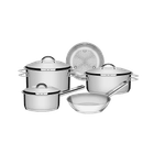 Conjunto de Panelas Tramontina Solar 5 Peças Inox