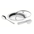 Conjunto Para Servir Tramontina 3 Peças Ciclo Inox