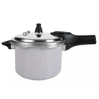 Panela de Pressão Brinox 4,2 Litros Ceramica Life Super Gris