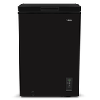 Freezer Horizontal Midea CBA10P2 1 Porta 100 Litros Preto 220v