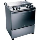 Fogão Brastemp BFS5NCRUNA 5 Bocas Acendimento Automático Inox 220v