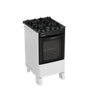 Fogão Esmaltec Perola Glass 4115 Mesa de Vidro 4 Bocas Branco 220v