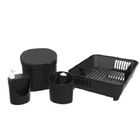 Kit Organizador de Pia Brinox Preto