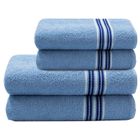 Toalha de Banho Camesa Twist 70cm x 130cm Azul