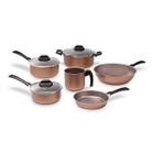 Conjunto de Panelas Brinox Safira Fendi quantidade (6 Peças)
