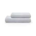 Toalha de Rosto Lyra Camesa 45cm x 70cm Branca